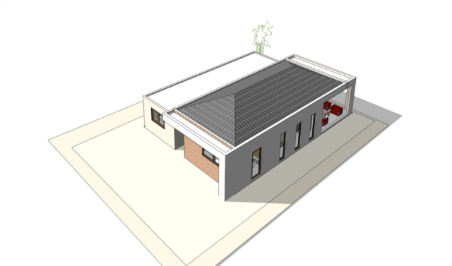 Moderne Nieuwbouwwoning met Zwembad te Jongbloed te Koop