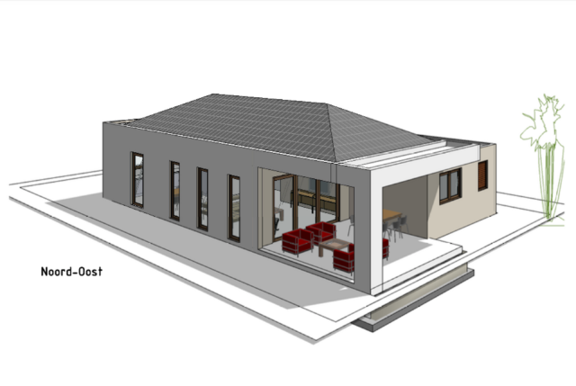 Moderne Nieuwbouwwoning met Zwembad te Jongbloed te Koop