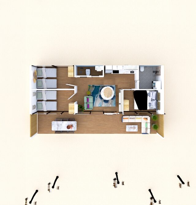 PODS - plattegrond