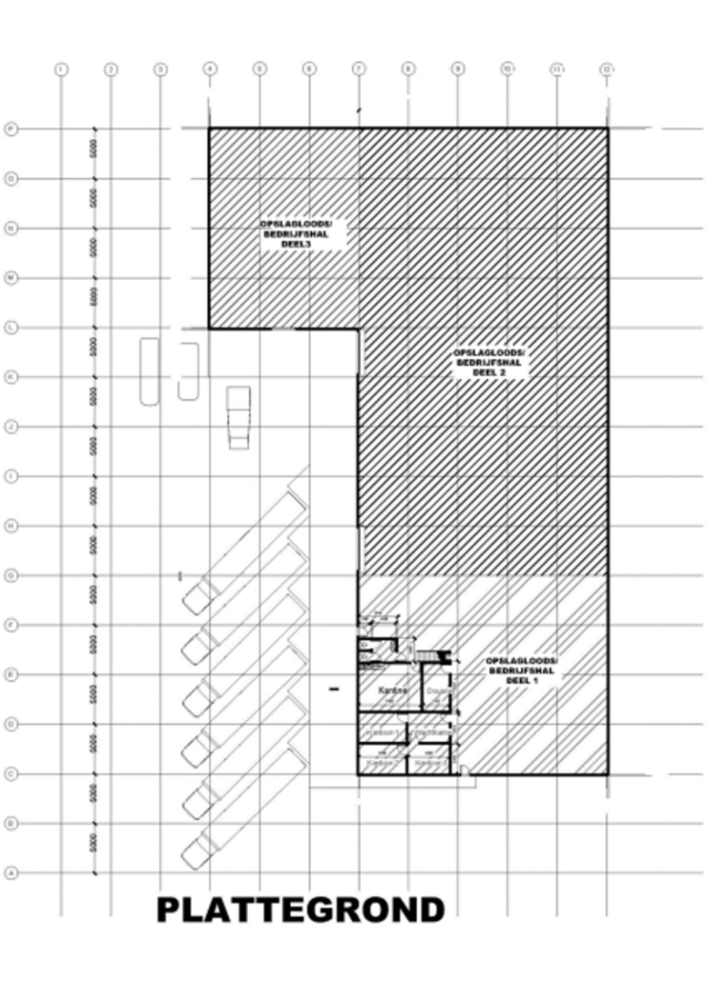 Ruime Opslagloods in Seru Lora te Koop plattegrond